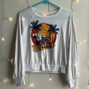 California Graphic Pullover Crewneck​​​​​​​​​​